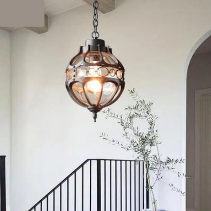 Suspension en verre pour décoration intérieure et extérieure — LZ4X9T2