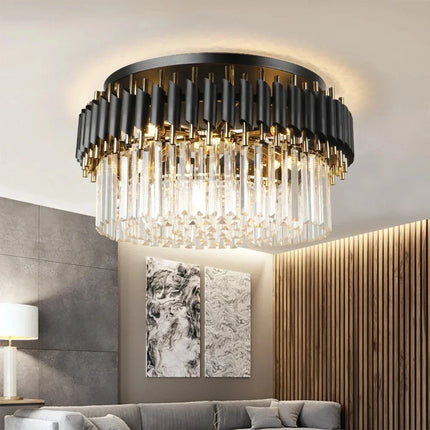 Plafonnier LED suspendu en cristal style nordique décoratif — LZ4X9P2Q