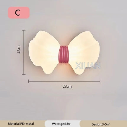 Applique murale nordique en forme de nœud papillon pour chambre enfant — LZ4X9TQ