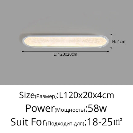 Plafonnier design italien minimaliste et créatif de luxe — LZ4X9P2Q