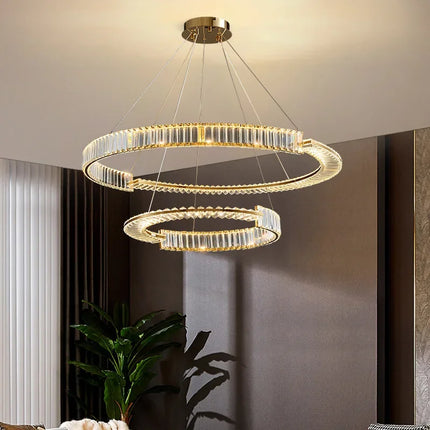 Lustre en cristal K9 pour décoration intérieure élégante — LZ3F7X