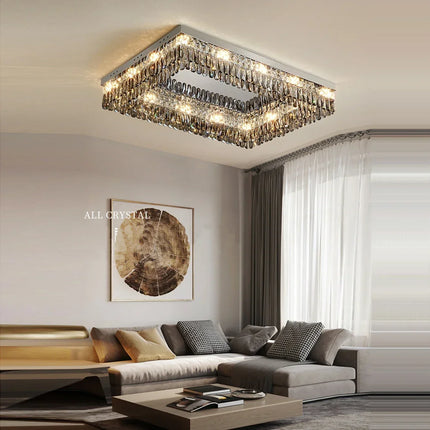 Lustre LED en cristal au design moderne pour intérieur — LZ4X9T2