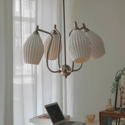Lustre Bauhaus français en céramique pour intérieur raffiné — LZ4T9XJ