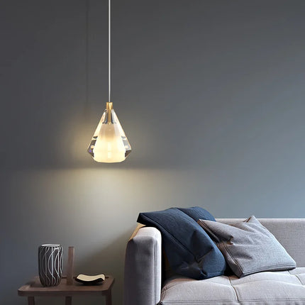 Lustre en cuivre antique au design luxueux et moderne — LZ4QJ7