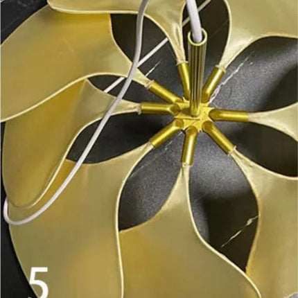 Suspension LED décorative en tissu style nordique intérieur — LZ4X9Q2N