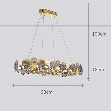 Lustre LED moderne de luxe pour éclairage intérieur — LZ4X9P2