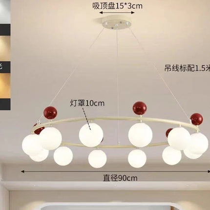Lustre moderne en métal et verre pour intérieur — LZ4X9J