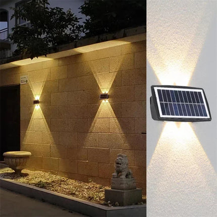 Applique murale solaire LED avec contrôle intelligent pour jardin et balcon — LZ4X9P2