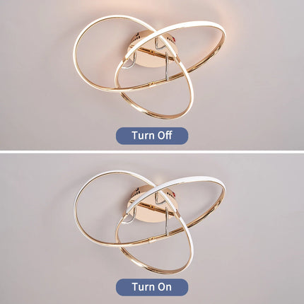 plafonnier led moderne pour maison intelligente avec alexa