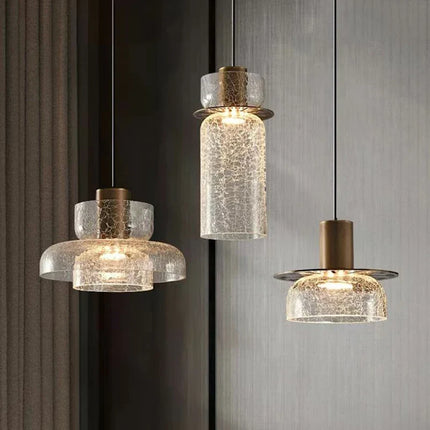 Suspension réglable en verre pour éclairage intérieur créatif — LZ4X9P