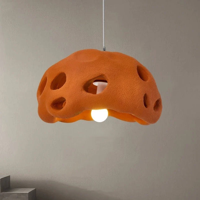 lustre design wabi sabi led suspension nordique irrégulière