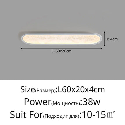 Plafonnier design italien minimaliste et créatif de luxe — LZ4X9P2Q