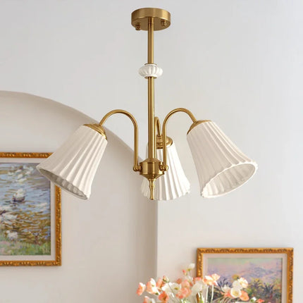 Lustre en céramique au style nordique moderne pour intérieur élégant — LZ4X9P
