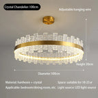 Diamètre100cm / Lumière chaude 3000K