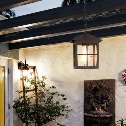 Plafonnier extérieur style vintage européen pour jardin et balcon — LZ4X9P2Q