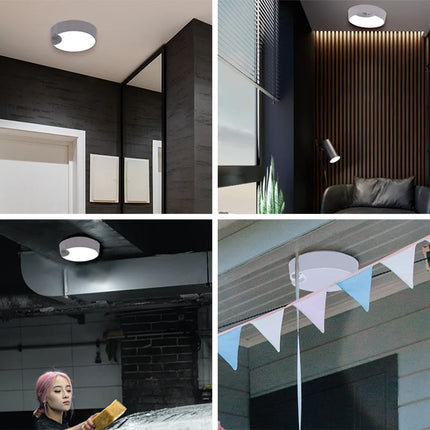 Plafonnier LED rechargeable avec capteur de mouvement et télécommande — LZ4X9P