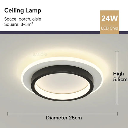 Lustre LED moderne pour intérieur et espaces variés — LZ4G7XQ