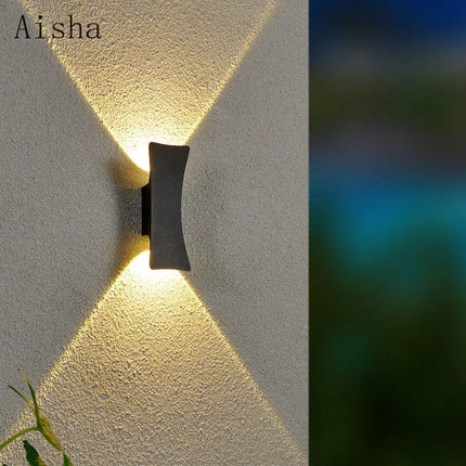 Applique murale étanche au design minimaliste pour intérieur et extérieur — LZ4XJ9