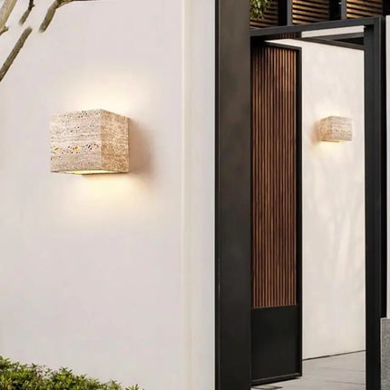 Applique murale LED en marbre style art déco pour éclairage intérieur — LZ4X9T2