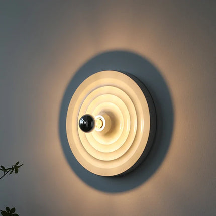 Applique murale LED style Bauhaus effet galvanoplastie UFO — LZ4X7N