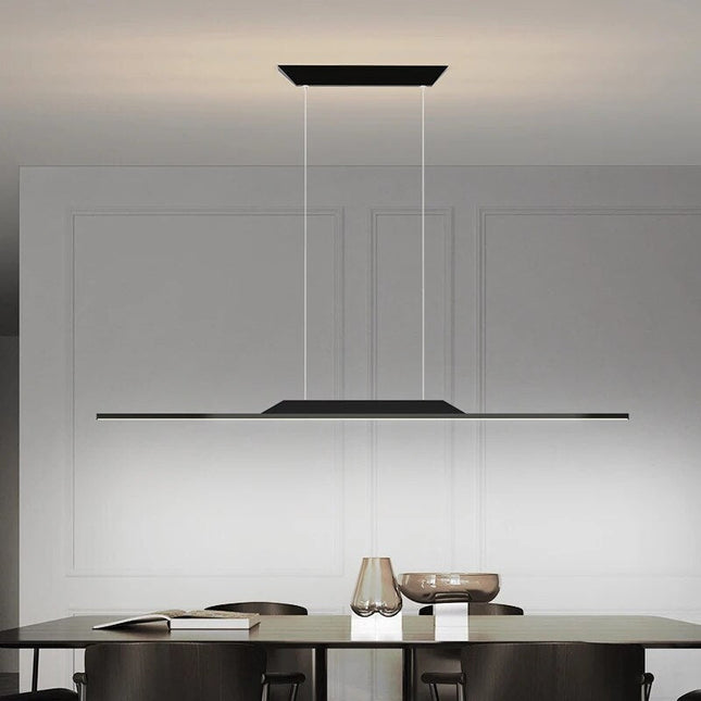 Lustre suspension nordique à ligne longue pour cuisine et bar îlot — LZ4X9Q2