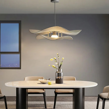 Lustre en tissu plissé pour décoration intérieure élégante — LZ4X9T2
