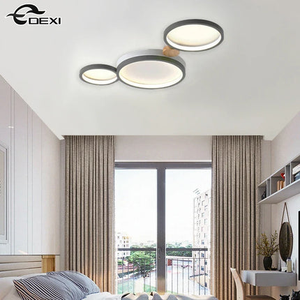 Lustre LED nordique pour salon, café, balcon et vestiaire — LZ4X9T2