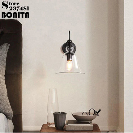 Applique murale vintage en fer style industriel pour intérieur et extérieur — LZ4P9XQ