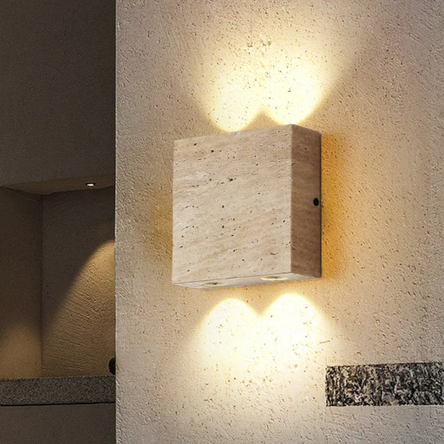 Applique murale en pierre naturelle pour décoration intérieure — LZ4X9T2