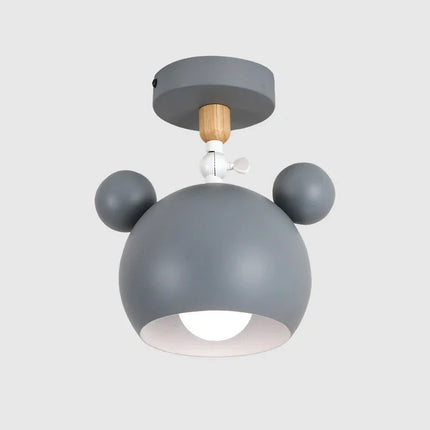 Plafonnier enfant style nordique motif panda dessin animé — LZ4X9Q2