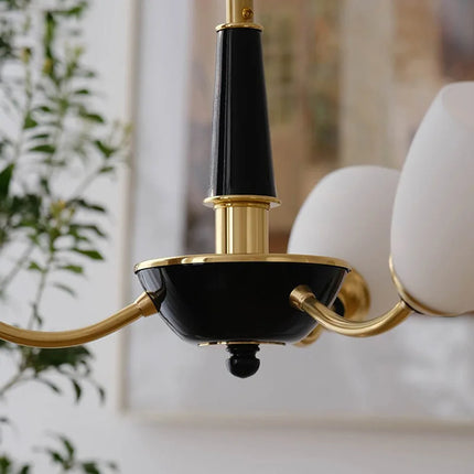 Lustre suspension LED en verre au design nordique vintage — LZ4X9P2Q