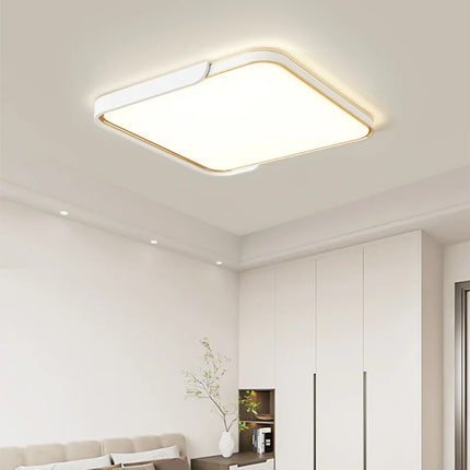 Plafonnier LED circulaire moderne avec télécommande polyvalente — LZ4X9Q2