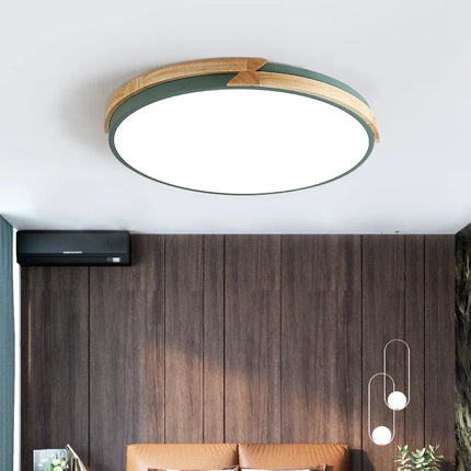 Plafonnier LED encastré ultra-mince au design nordique — LZ4P9X