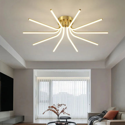 Lustre LED minimaliste pour éclairage intérieur polyvalent — LZ4X9B2