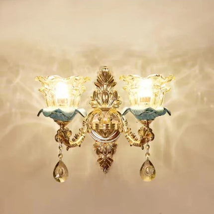 Lustre rétro en céramique au style européen pour intérieur — LZ4X9M