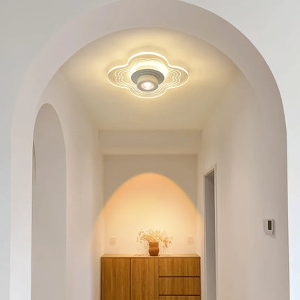 Plafonnier LED encastré avec spots style nordique — LZ4X9T