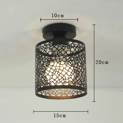 Lustre suspension en métal style rétro Edison moderne — LZ4N7Q2