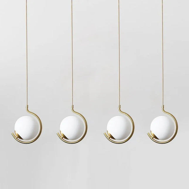 Suspension LED en verre au design moderne pour intérieur — LZ4X9Q2