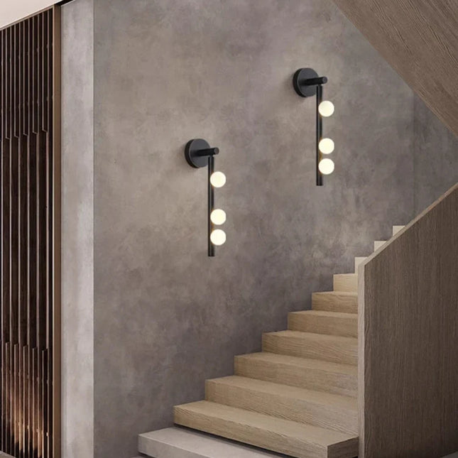 lampe de chevet en cuivre style industriel moderne