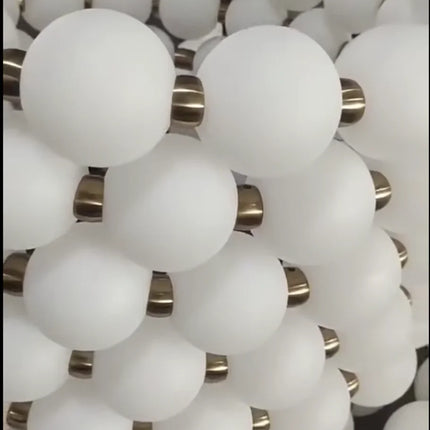 Lustre nordique en forme de haricot magique