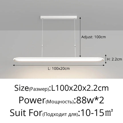 Plafonnier moderne en aluminium avec protection oculaire — LZ4X9J
