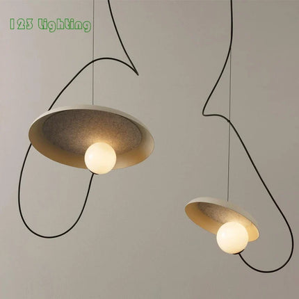 Suspension LED design 3D avec boule mobile et cordon réglable — LZ4X9P