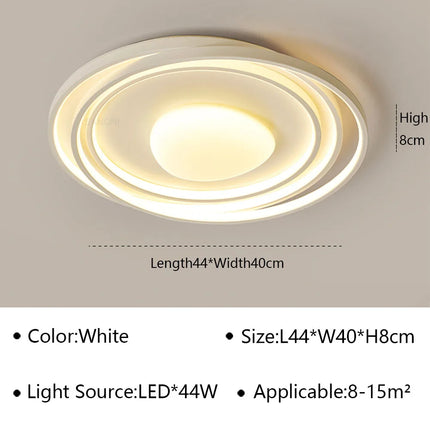 Lustre LED ultra mince pour décoration intérieure moderne — LZ4X9T