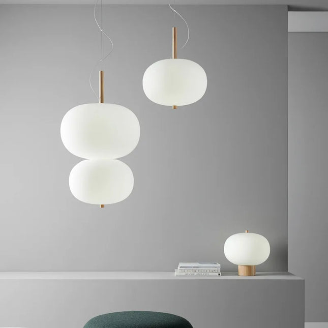 Suspension en verre pour intérieur moderne et élégant — LZ4QX7