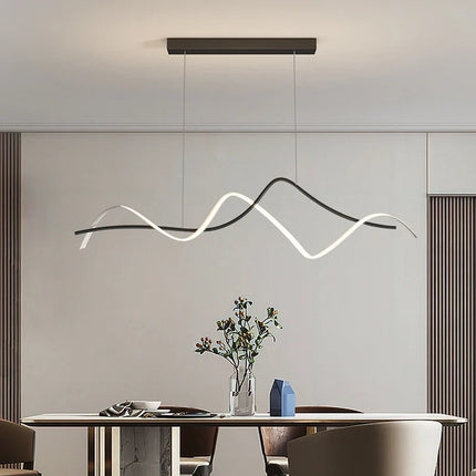 Suspension design moderne incurvée pour intérieur élégant — LZ4X9T