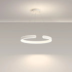 Blanc / Diamètre 80cm / Gradable avec télécommande