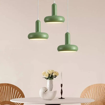 Suspension rétro blanc style Bauhaus nordique — LZ4M9Q2
