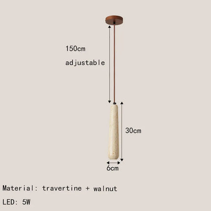 Suspension en pierre décorative pour intérieur moderne — LZ4X9P