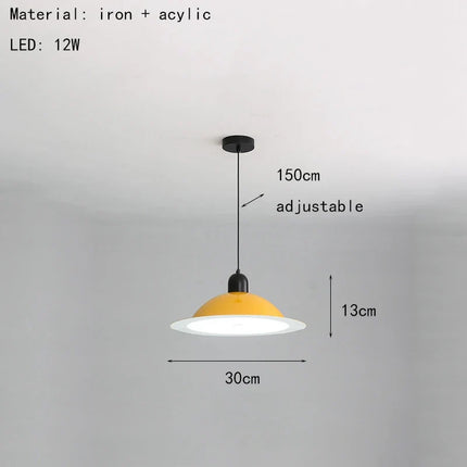 Suspension LED en métal avec fil réglable — LZ4D7Q2