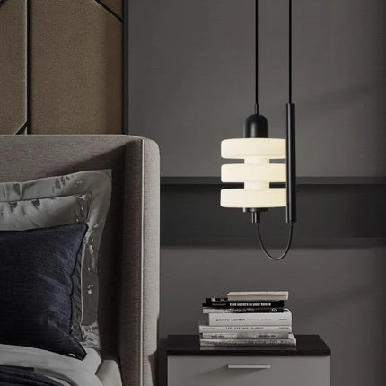 Lustre en verre au style nordique pour décoration intérieure moderne — LZ4X9T